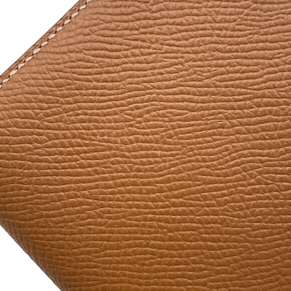 HERMES Bean Soufre Epsom Gold 039785CK 37 - Picture 6 of 12